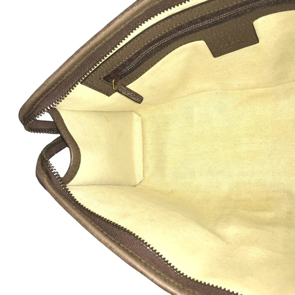 GUCCI Clutch bag Sherry line GG Supreme Canvas. - Picture 17 of 17